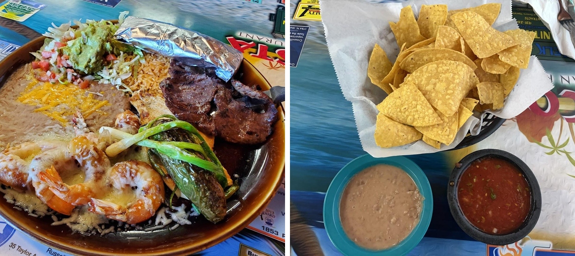 La Costa Mexican Menu