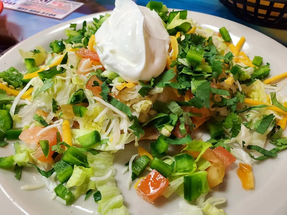 Shrimp Tostada